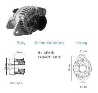 Alternador Zm Alt-9010604