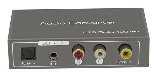 Conversor De Audio Arc Hdmi 2.0 4k 192hz Digital Analogico