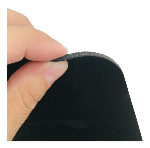 Imagen 5 de 5 de Colchoneta Caucho Tecnotips Mat Yoga Pilates Ejercicios Color Negro