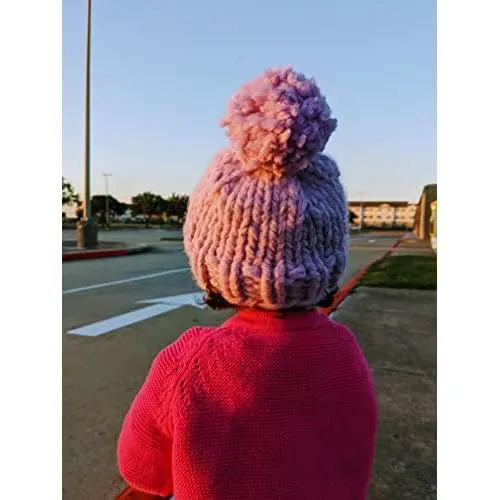 Kit De Aprendizaje De Tejer, Teje Un Gorro Grueso, Aguj...