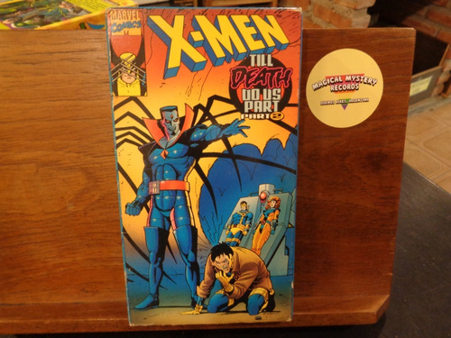 X-men Till Death Part 2 Vhs Usa Marvel Comics