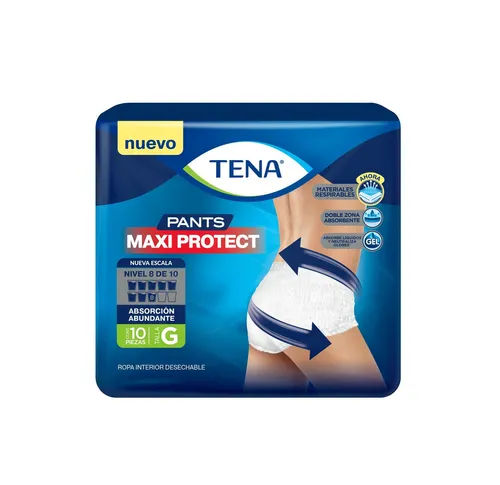 Pañal para Adulto Tena Slip Ultra Protect Chica/Mediana 30 pzas a