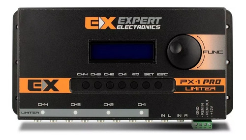 Expert Px1 Pro - Processador Crossover Equalizador + Limiter