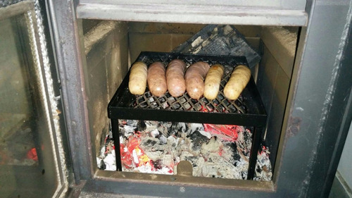 Parrilla Con Mango Desmontable Para Estufas Doble Combustión