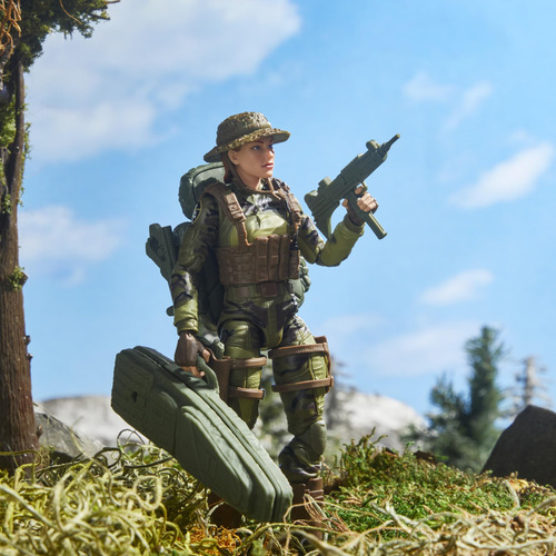 G.i. Joe Francotirador 6 Con Traje Ghillie Y 19 Accesorios