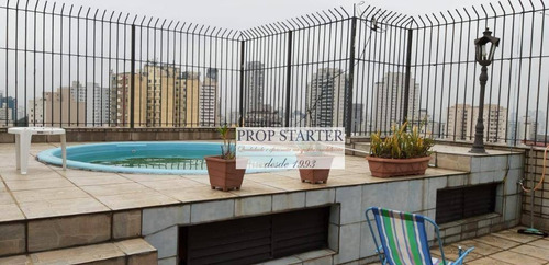 Imagem 14 de 30 de Cobertura Com 3 Dormitórios À Venda, 230 M² Por R$ 2.400.000 - Vila Mariana - Prop Starter Adm. Imóves - Co0016