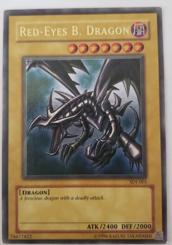  Yu-gi-oh Red Eyes Black Dragon (ultra Rara)