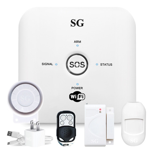 Alarma Wifi Gsm Seguridad Celular App Tuya Smart Google Casa