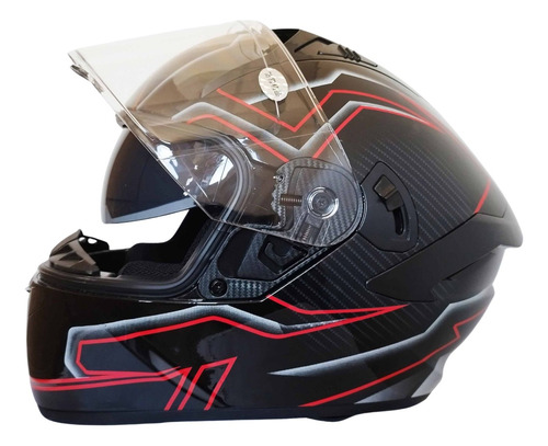 Casco De Moto Certificado Integral Motowolf Pinacle Sword