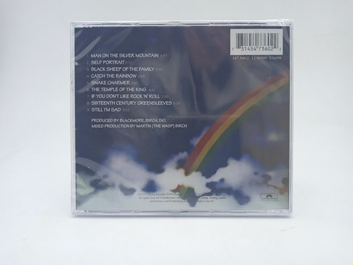 Imagem 4 de 8 de 3 Cds Rainbow - Ritchie Blackmore's, Rising, Long Live Rock
