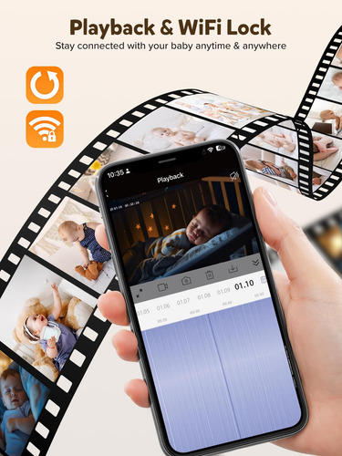 Ifamily Smart Video Baby Monitor Con App Y Cámara De Video,