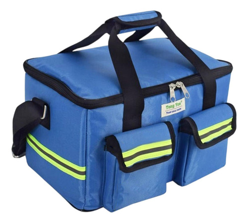 Bolsa De Primeros Auxilios Vacía, Bolsa De Emergencia Azul