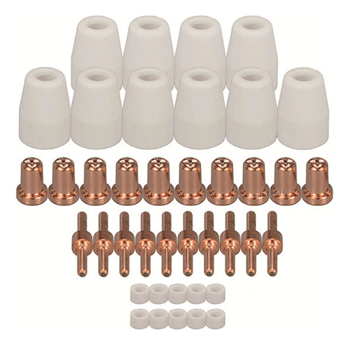 40 Pieces Air Plasma Cutting Torch Consumables