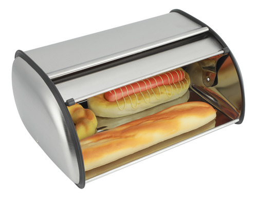 Panera Para Almacenamiento De Cocina, Simple, De Acero Inoxi