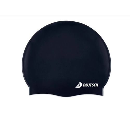 Gorra Natación Deutsch Silicone Black