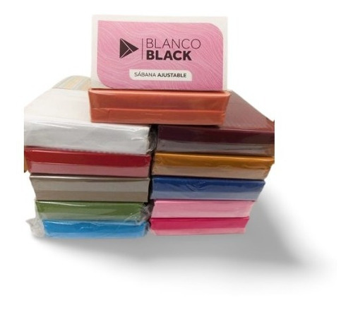 Imagen 6 de 8 de Sabana Ajustable Blanco Black Soft 1 1/2