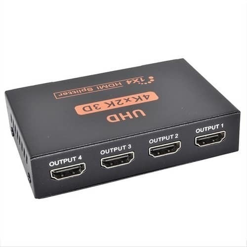 Splitter Hdmi 1x4 Amplificador Full Hd 1080p 3d