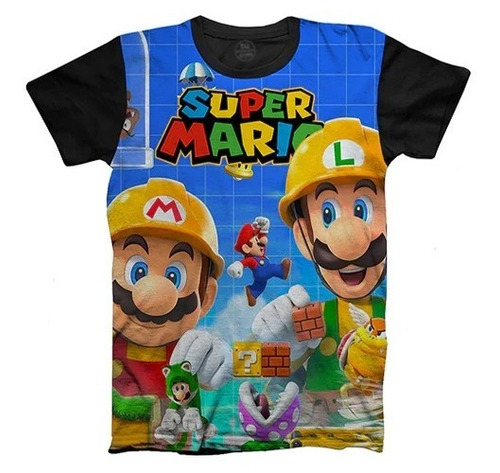 Camisetas Mario Bross Todas Las Tallas