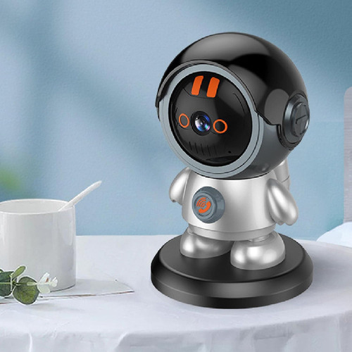 Cámara Robot Wifi 1080p Detección De Movimiento 2 Vías Conve