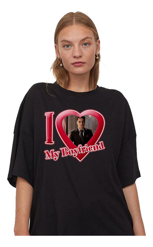 Remera Chuck Bass Boyfriend Gossip Girl Unisex Personalizada