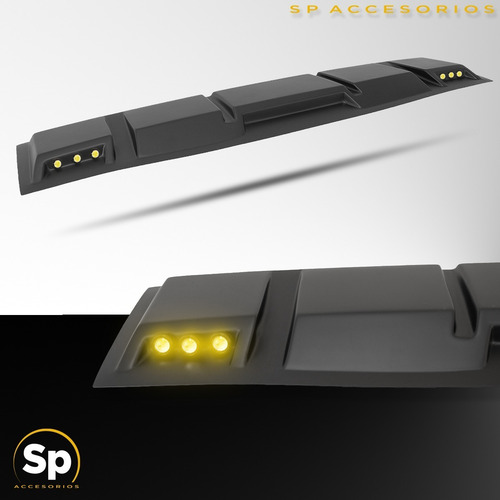 Imagen 5 de 10 de Diadema Moldura Barra Techo Led Nissan Np300 Frontier 2016