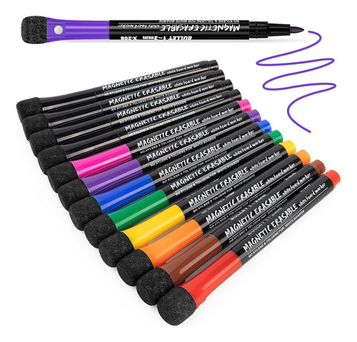 Marcadores Jr.white, Juego De 9/colores Surtidos