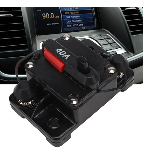 W Para Disjuntor 12v 30a/40a/60a Estéreo De Carro