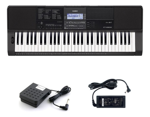 Kit Teclado Casio Ct-x800 + Pedal