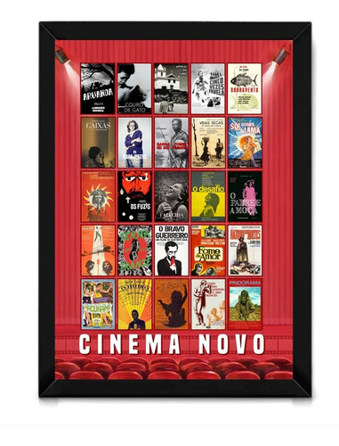 Poster Macunaíma Deus Diabo Sol Quadro Filmes Cinema Novo