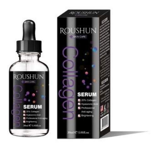 Serum Vitamina C Acido Hialuronico Roushun Anti Acne Mancha Tipo de piel Sensible