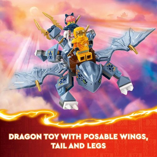 Lego Ninjago Joven Dragón Riyu Juego Con 3 Minifiguras Ninja