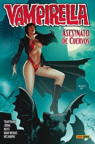 Vampirella  02 - Asesinato De Cuervos - Eric S. Tra, de ERIC S. TRAUMANN. Editorial Panini en español