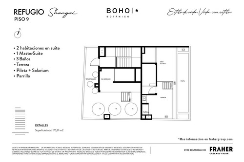 Imagen 9 de 9 de Departamento Venta 4 Ambientes Palermo Chico Cochera Frente