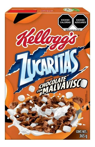 3 Pza Cereal Zucaritas Sabor Chocolate Con Malvavisco 365 G