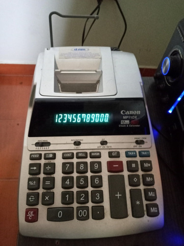 En Venta Calculadora Sumadora Canon Mp11dx