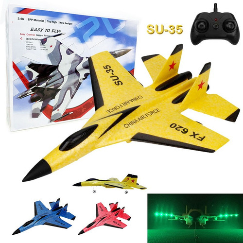 Planeador De Control Remoto Su 35 Rc Ch 2.4g