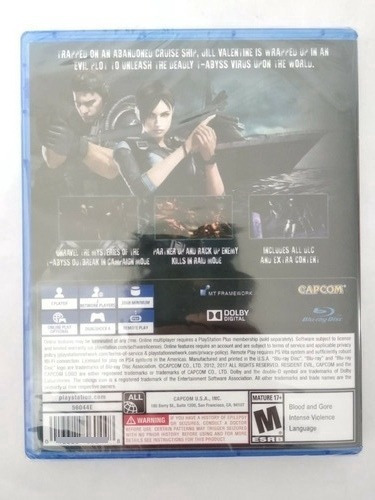 Imagen 3 de 9 de Resident Evil Revelations Ps4 Fisico Cd Sellado Sevengamer