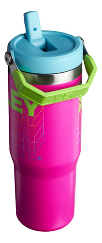 99828pt Termo Iceflow Flip Straw 30oz Violet Reverb Stanley Rosa