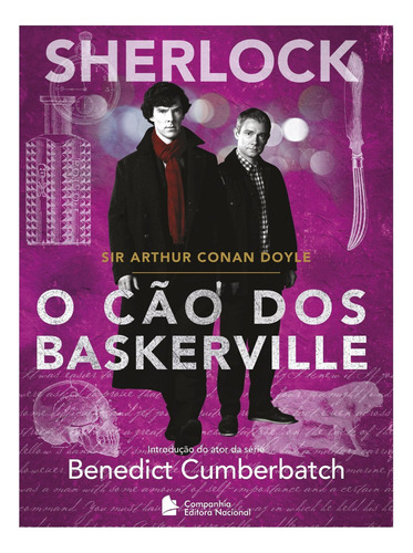 Sherlock - O Cão Dos Baskerville, De Arthur Conan Doyle. Companhia Editora Nacional Em Português