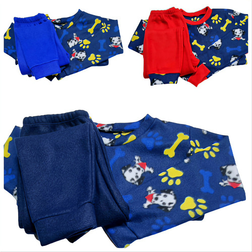  Pijama, Conjunto Infantil Soft Inverno Estampas Sortidas! 