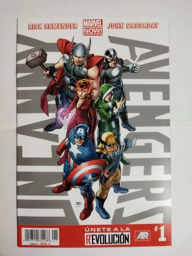 Uncanny Avengers #1 | Marvel Cómics México, Marvel Now! | Ar