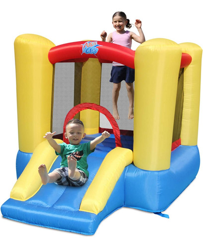 Casa Rebote Inflable Niño Pequeño Trampolín Tobogán Soplador