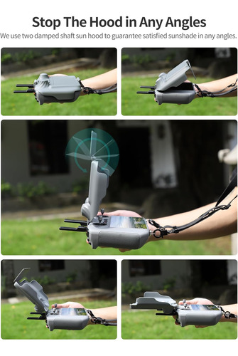 3-en-1 Mini 4 Pro Rc 2 Controlador Sun Hood Parasol Funda Pr
