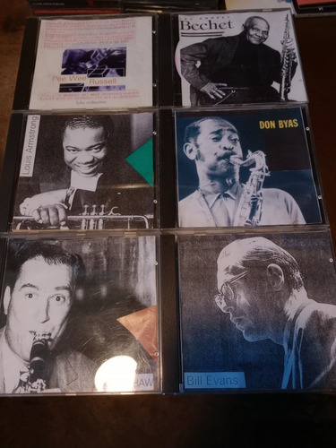 Jazz Masters Cd's H Hancock Stan Getz B Holidays G Lewis Etc