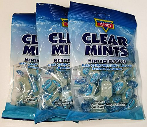 Paquete De 3 Kc Clear Mints, 3.52 Oz Cada Uno