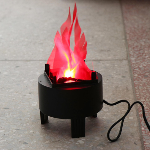 Decoración De Navidad De Lámpara De Fuego 3d Para