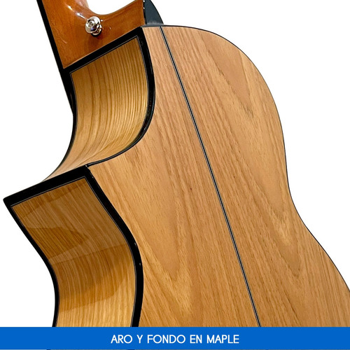 Guitarra Electroacústica Cuerdas De Acero Rómulo García