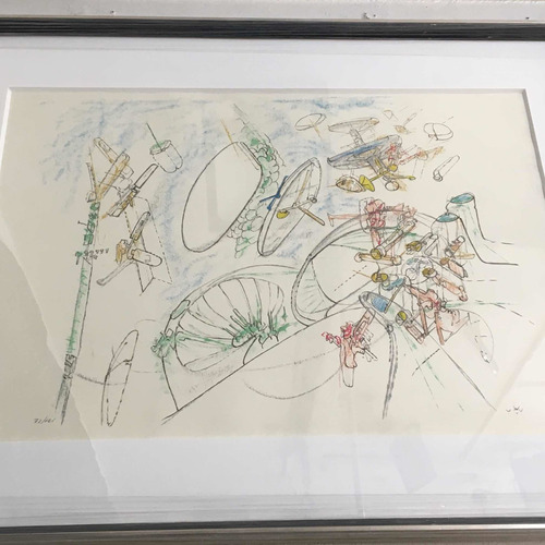 Litografia De Roberto Matta