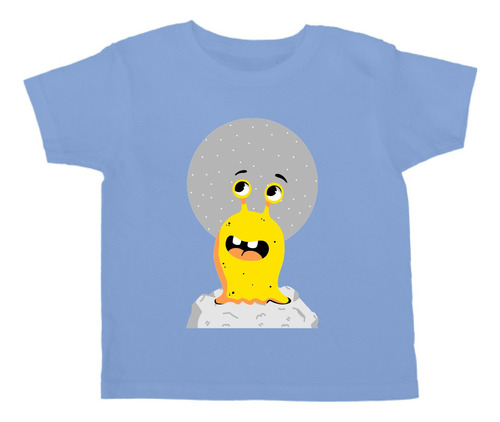 Playera Cartoon-bebe-monstruo Galáctico