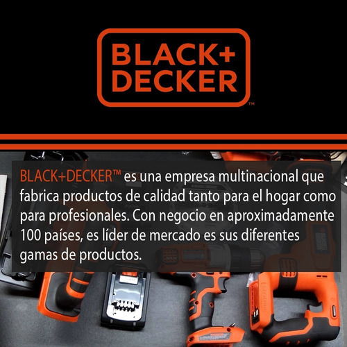 Set Atornillador Inalambrico 4v Push Bd40k27-b3 Black+decker